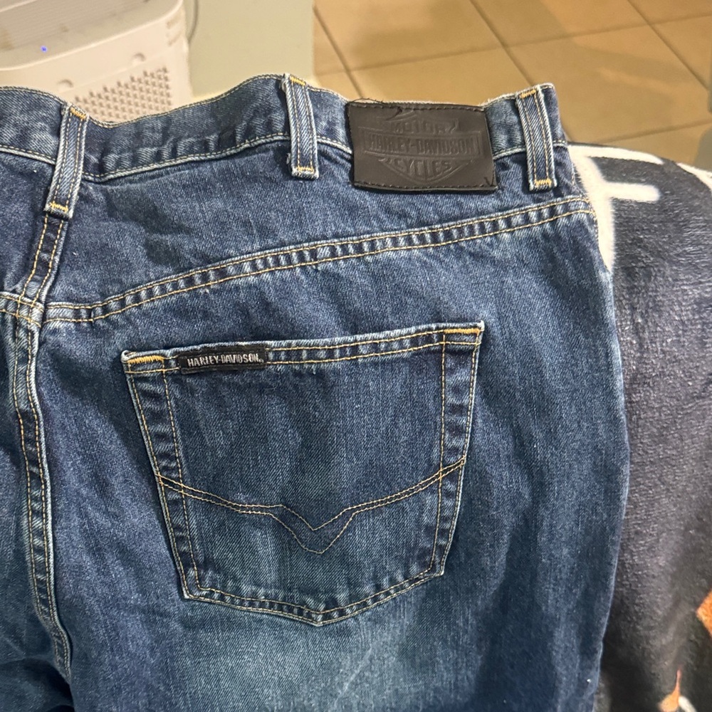 Harley-Davidson Men's Relaxed Fit Denim Jeans